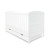 Ickle Bubba Coleby Cot Bed, Under Drawer & Premium Sprung Mattress - White