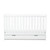 Ickle Bubba Coleby Cot Bed, Under Drawer & Premium Sprung Mattress - White