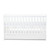 Ickle Bubba Coleby Cot Bed, Under Drawer & Premium Sprung Mattress - White