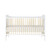 Ickle Bubba Coleby Cot Bed & Premium Sprung Mattress - Scandi White