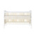 Ickle Bubba Coleby Cot Bed & Premium Sprung Mattress - Scandi White