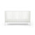 Ickle Bubba Hartley Classic Cot & All Seasons Premium Pocket Sprung Mattress - White
