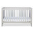 Ickle Bubba Pembrey Cot Bed and All Seasons Premium Pocket Sprung Mattress - Ash Grey