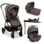 Nuna Triv Next + Arra Flex & Base Curv Travel System Bundle - Chestnut