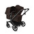 Bugaboo Donkey 6 Duo Stroller - Cocoa Brown