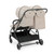 Ickle Bubba Aries Double Autofold Stroller - Stone