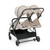 Ickle Bubba Aries Double Max Autofold Stroller - Stone