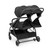 Ickle Bubba Aries Double Prime Autofold Stroller - Graphite Grey