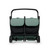 Ickle Bubba Aries Double Prime Autofold Stroller - Sage Green