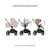 Silver Cross Breez Stroller - Champagne