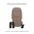 Silver Cross Breez Cloud T Car Seat Bundle - Champagne