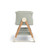 Mamas & Papas Lua Bedside Crib - Sage