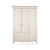 CuddleCo Clara Triple 2 Drawer Wardrobe - Cashmere/Ash