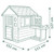 Smoby Life Nature Playhouse with Workshop