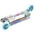 MV Sports Frozen 2 Folding Inline Scooter with Light Up Wheels