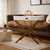 Little Green Sheep Organic Wheat Knitted Moses Basket, Mattress & Static Stand - White/Walnut