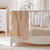 CuddleCo 4-Piece Cot Bed Bedding Set - Cashmere Waffle