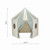 CuddleCo Pavilion Play Tent - Sea Salt