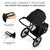 Kinderkraft Helsi 2 Stroller - Black