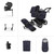 Bugaboo Donkey 6 Single Ultimate Pushchair Bundle - Deep Indigo