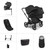 Bugaboo Donkey 6 Double Ultimate Pushchair Bundle - Heritage Black