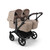 Bugaboo Donkey 6 Twin Essential Pushchair Bundle - Desert Taupe