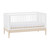 Gaia Baby Eos Cot Bed - Natural Ash/White