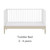 Gaia Baby Eos 2 Piece Room Set - Desert Sage/White
