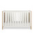 Obaby Nika Cot Bed - Oak & White