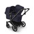 Bugaboo Donkey 6 Twin Pebble 360 Pro2 Ultimate Pushchair Bundle - Deep Indigo