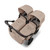Bugaboo Donkey 6 Twin Pebble 360 Pro2 Ultimate Pushchair Bundle - Desert Taupe