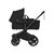 Bugaboo Donkey 6 Twin Cloud T Travel System - Heritage Black