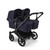 Bugaboo Donkey 6 Twin Cloud T Travel System - Deep Indigo