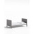 Little Acorns Classic Cot Bed - Grey