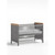Little Acorns Classic Cot Bed - Grey/Oak
