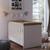 Little Acorns Burlington Cot Bed - Cashmere/Truffle Oak