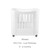 Gaia Baby Serena Mini Cot + Cot Bed - White/Walnut