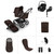 Bugaboo Fox 5 Renew Pebble 360 Pro2 Ultimate Bundle - Cocoa Brown