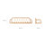 CuddleCo Aria Shelf Large - Rattan