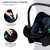 Kinderkraft Mink Pro i-Size Car Seat & Base - Black