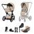 Cybex e-Priam Comfort Ultimate Bundle - Matt Black/Cozy Beige
