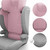 Kinderkraft I-SPARK 2 PLUS 100-150cm Car Seat - Pink