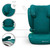 Kinderkraft JUNIOR FIX 2 PLUS 100-150cm Car Seat - Green