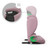Kinderkraft JUNIOR FIX 2 PLUS 100-150cm Car Seat - Pink