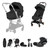 Cybex Coya Style Ultimate Accessory Bundle - Rose Gold/Sepia Black