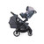 iCandy Peach 8 Twin Pushchair - Grey