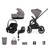 Venicci Claro 2 4-in-1 Pebble 360 Pro2 + Base Travel System - Fog