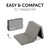 Hauck Sleeper Mattress - Grey