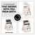 Hauck Beta+ Wooden Highchair - Whitewashed