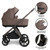 My Babiie MB450 LUXE 3-in-1 Travel System + Rotating Car Seat & Base - Cookie